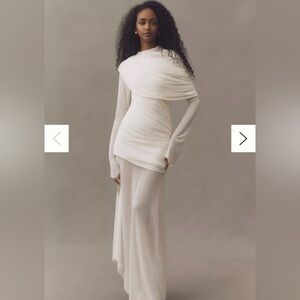 Deme By Gabriella - Isle Long-Sleeve Draped Maxi (S)